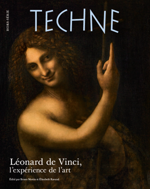 couverture du numéro hors série de la revue technè consacré à l'œuvre de Léonard de Vinci